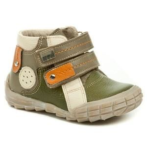 KTR Dětská obuv 162 zelené botičky - EU 21
