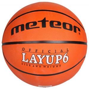 Meteor Layup 7 basketbalový míč - oranžová č. 7