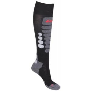 Lenz Skiing 3.0 lyžařské ponožky - EU 45-47 - černá-šedá