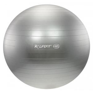 Lifefit Gymnastický míč ANTI-BURST 85 cm, stříbrný