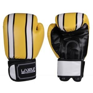 LiveUp Boxing gloves boxovací rukavice - bílá-červená 10 oz