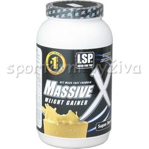 LSP Nutrition Massive X weightgainer 1200g - Vanilkový krém
