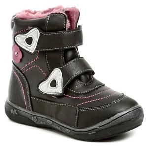 Magnus 46-0164-A1 černé dívčí zimní boty dětská obuv - EU 25