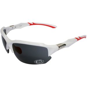 Max1 Race bílo-červené cyklistické brýle