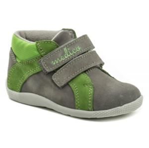 Medico EX4830-1 šedo zelené dětské boty - EU 24