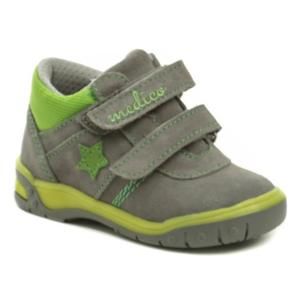 Medico EX5001-1 šedo zelené dětské boty - EU 25
