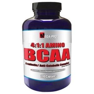 Mega Pro Nutrition BCAA Amino 4:1:1 240 kapslí