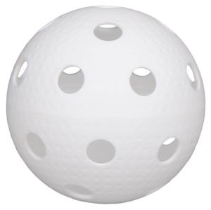 Merco Dimple florbalový míček - bílá