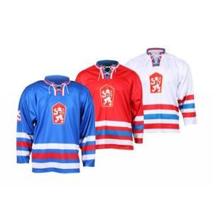 Merco hokejový dres Replika ČSSR 1976 - vlastní potisk - XL - bílá