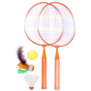 Merco Training Set JR badmintonová sada - oranžová