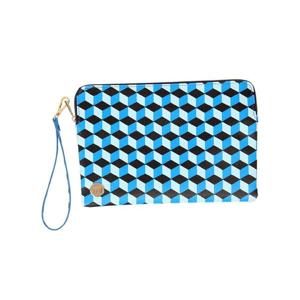 MI-PAC Lg Pouch Cubic blue/aqua (003) peněženka - OS