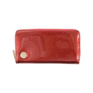 MI-PAC Zip Purse Patent Red (033) peněženka - OS