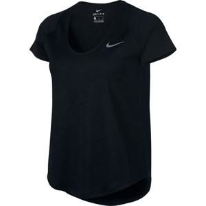 Nike 10K JACQ TOP SS W (891174-010) dámské funkční triko - L