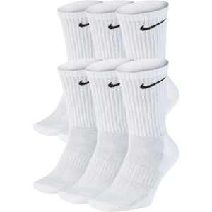 Nike EVERYDAY CUSHION CREW (SX7666-100) ponožky 6 párů - M (EU 38-42