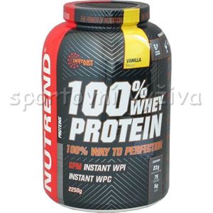 Nutrend 100% Whey Protein 2250g - Ledová káva