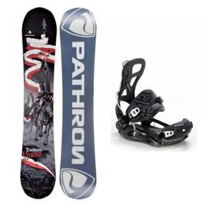 Pathron Legend 17/18 snowboard + vázání Pathron Team XT fastec - 156 cm + L (EU 42-43)