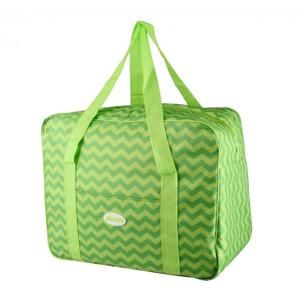 Plážová termotaška - chladící taška Kasaviva 34 litrů zelená