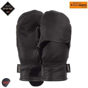 POW Ws Stealth GTX Mitt + Warm Black (BK) rukavice - M