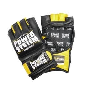 Power System Grapplingové rukavice Katame Evo žluté - S/M