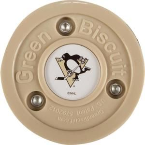 Green Biscuit Puk NHL Pittsburg Penguins Beige - Pittsburgh Penguins