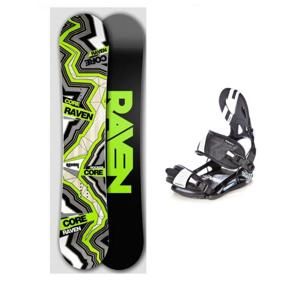 Raven Core Carbon + vázání Raven S250 black snowboard set - L (EU 41-44)