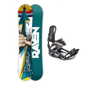 Raven Dart + vázání Raven S220 black snowboard set - 160 cm + M (EU 38–42)