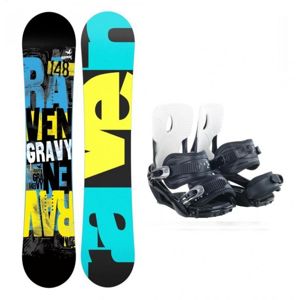 Raven Gravy 2019/20 dětský snowboard + Beany Lucky vázání - 140 cm  + M (EU 40-44)