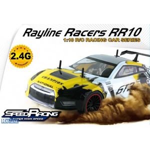 Rayline RACERS 1:10 DRIFT žluté RTR 2,4 GHz - testovací