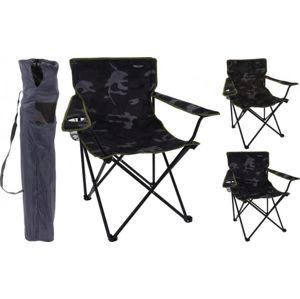 Redcliffs Skládací rybářská campingová židle 81x51x42 cm