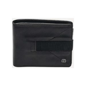 Reell Strap Leather Black Black (Black) peněženka - OS