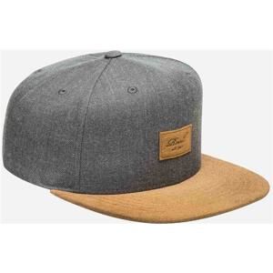 Reell Suede 6-Panel Cap Heather Charcoal (HEATHER CHARCOAL) kšiltovka - OS
