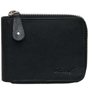 Reell Zip Leather Wallet Black (BLACK) peněženka - OS