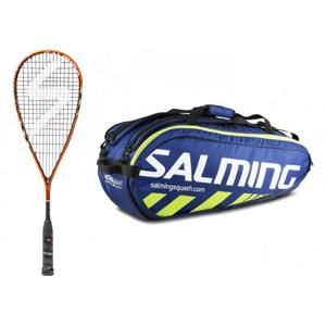 Salming Canonne Pro Racket raketa + Salming Tour 9R Racket Bag blue