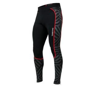 Salming Force Tights Men Black/Grey pánské běžecké kalhoty - XL
