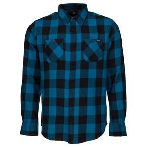 Santa Cruz Excess l/s Shirt Ink blue/check (INK BLUE-CHECK) košile - S