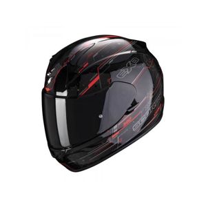 Scorpion Moto přilba EXO-390 BEAT černo/neonově červená - XL: 61-62 cm