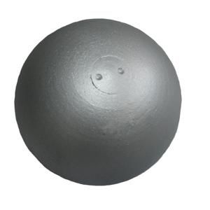 Sedco Koule atletická ZÁVODNÍ 6 kg soustružená stříbrná