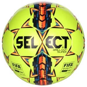 Select FB Brillant Super fotbalový míč - č. 5 - žlutá
