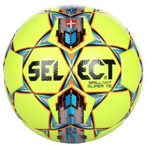 Select FB Brillant Super TB fotbalový míč - č. 5 - žlutá-červená