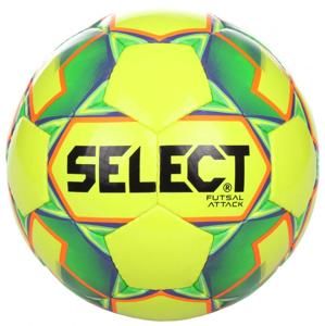 Select FB Futsal Attack futsalový míč - č. 4 - žlutá-zelená