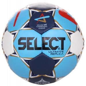 Select HB Ultimate Replica Champions League 2018 míč na házenou - č. 0 - šedá-modrá