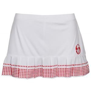 Sergio Tacchini Phoenix Skirt dámská sukně - L - bílá-červená