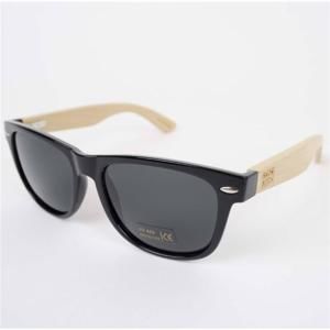 Snowbitch Black Frame Bamboo Arms With Smoke Lens 16 (BLACK) sluneční brýle - OS
