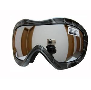 Spheric Alaska černo/bílé unisex lyžařské brýle - Sklo: žluté