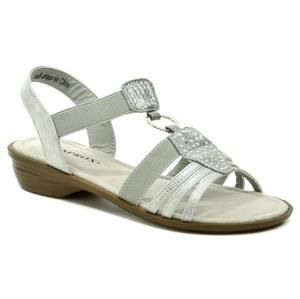 Sprox 395231 stříbrné dámské letní sandály - EU 38