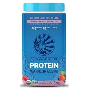Sunwarrior Protein Blend BIO (Hrachový a konopný protein) 750 g - ovoce
