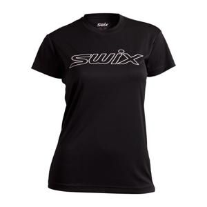 Swix Excite 2017 dámské triko kr. rukáv - XL, černá