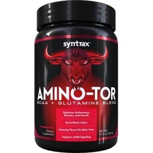 Syntrax Amino-Tor BCAA + Glutamine Blend 340 g - modrá malina