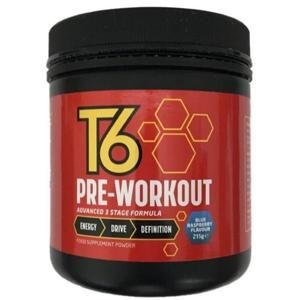 T6 Pre-Workout 210 g - modrá malina