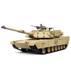 Tank M1A2 ABRAMS BB 1:16 kouř, zvuky